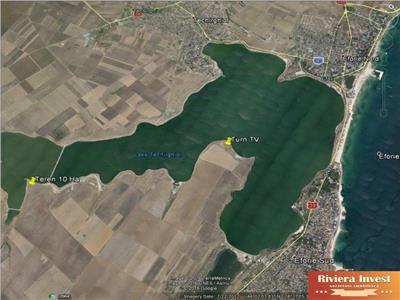 Tuzla-Teren 10Ha cu deschidere la Lacul Techirgiol
