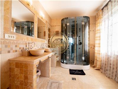 Vila Exclusivista D+P+E, 5 camere, 4 bai, finisaje de lux, izolatie interiorexterior, sauna, piscina