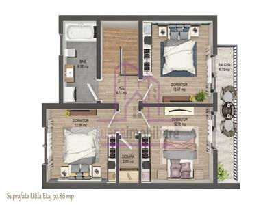 Casa tip duplex | 4 camere | 248 mp teren | mobilata si utilata complet