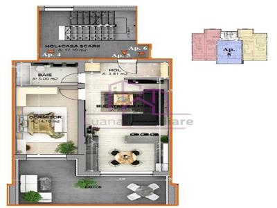 Apartament 2 camere PREMIUM | incalzire pardoseala | cartier exclusivist (Ra)
