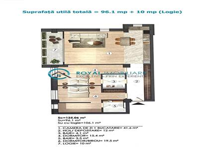 Royal Imobiliare-Vanzare Apartament 3 Camere Zona Campina