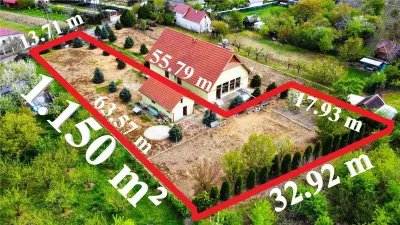 Teren intravilan - 1.150 mp + utilitati | Bercu Rosu - Satu Mare