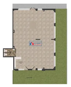 Vanzare spatiu comercial 215 mp cu vitrina la strada in Buna Ziua - Cluj-Napoca