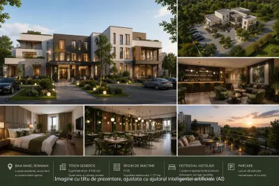 Hotel Boutique de Vanzare in Baia Mare | Proprietate Premium pe Teren de 4.536 mp - Baia Mare