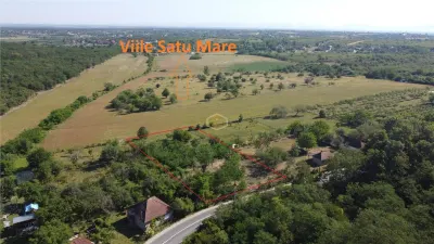 Priveliste de vis! Teren intravilan - 2.496 mÂ² in Ardud-Vii - Ardud-Vii