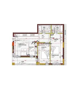Apartament semifinisat 80 mp, 4 camere, 2 bai plus logie 10 mp, zona Tineretului! - Floresti